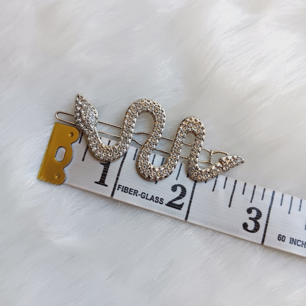 Snake Bling Hair Clip - Picture 4 of 13